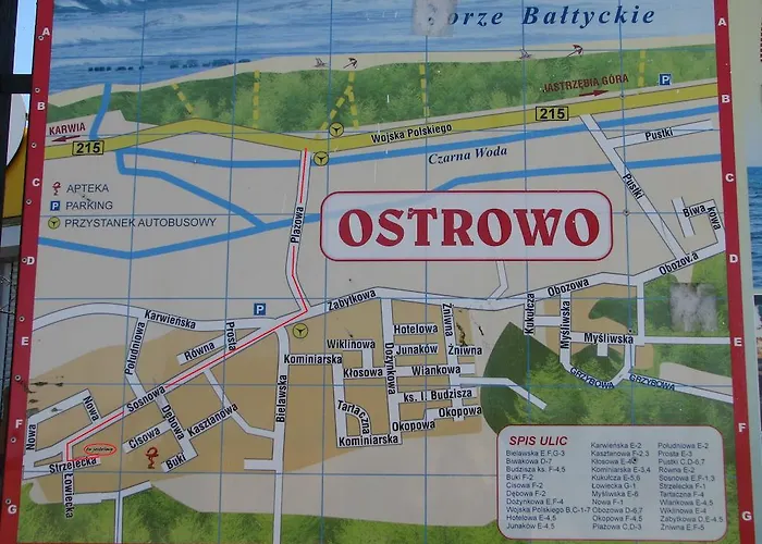 Krzywy W Ostrowie Morza Brzeg